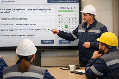 Экзамен Ростехнадзора — компьютерное тестирование